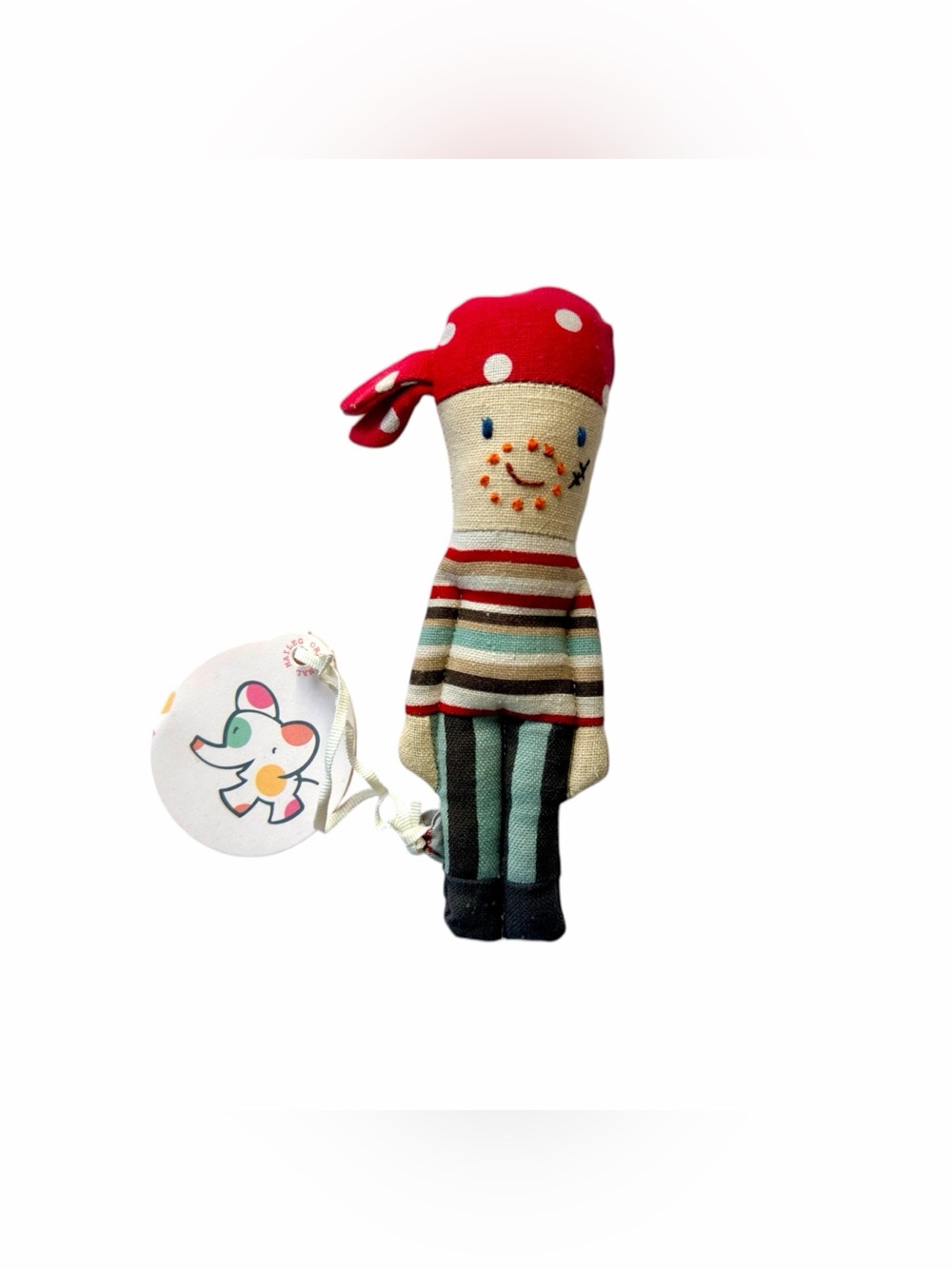Maileg Pirate Rattle  6.5” Retired Brand New With Tags